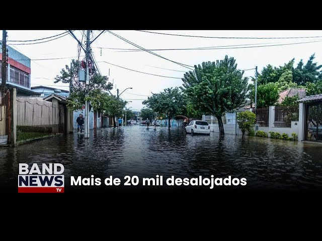 ⁣Prefeito comenta a situação na cidade de Eldorado do Sul | BandNews TV