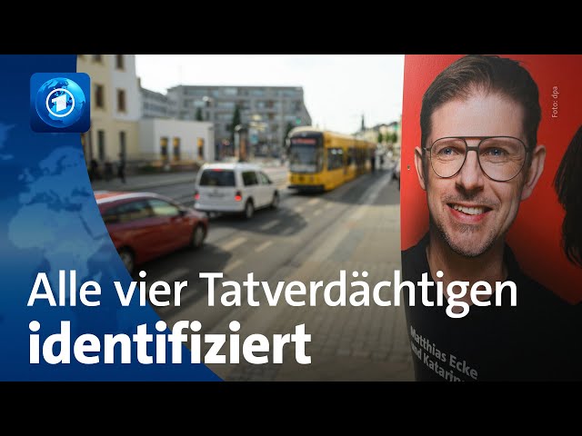 ⁣Nach Angriff auf SPD-Politiker Ecke: alle vier Verdächtigen identifiziert