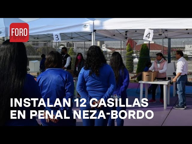 Inicia el voto anticipado en penales mexicanos - Expreso de la Mañana