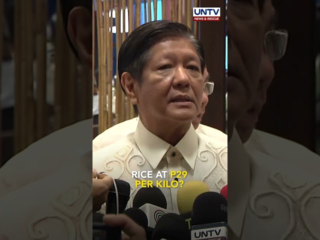 ⁣Congress, DA vow to bring down price of rice to P29/kg; PBBM ready to certify bill as ‘urgent’