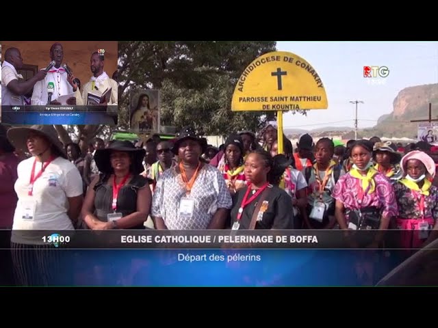 ⁣www.guineesud.com : Église catholique : Pèlerinage de Boffa : départ des Pèlerins le 5 mai 2024