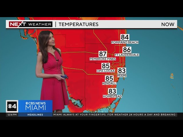 South Florida Weather for Monday 5/6/2024 12PM