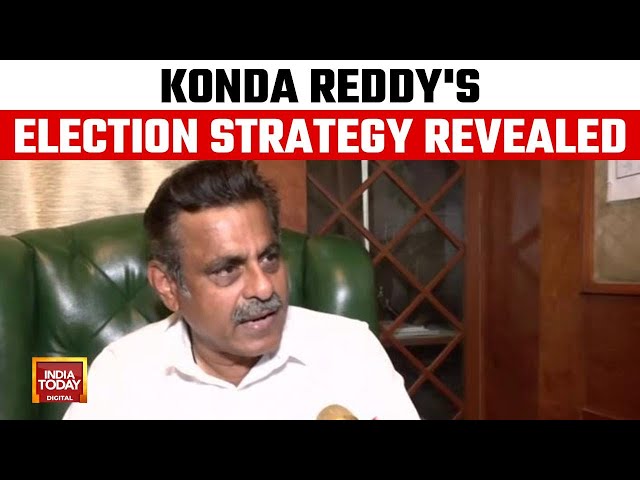 ⁣Lok Sabha Election 2024: BJP's Chevella Candidate Konda Reddy's Election Strategy