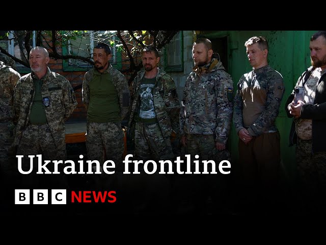 ⁣Ukraine struggles to find manpower as weary troops stuck on frontline face Russia forces | BBC News