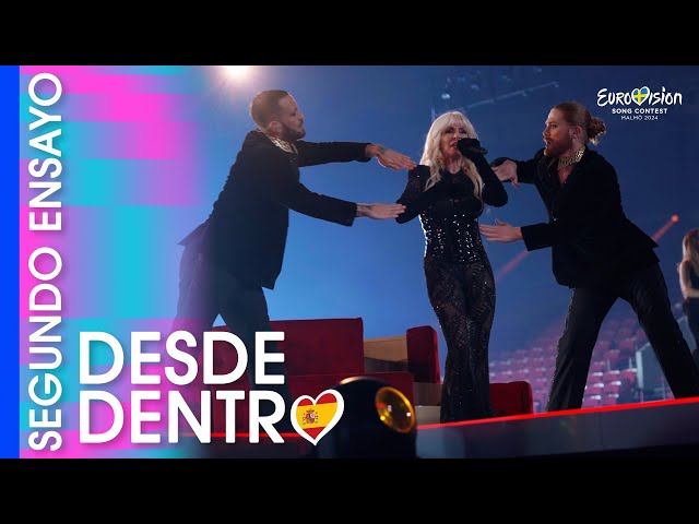 ⁣El SEGUNDO ensayo de NEBULOSSA en Eurovisión 2024 | ¡DESDE DENTRO!