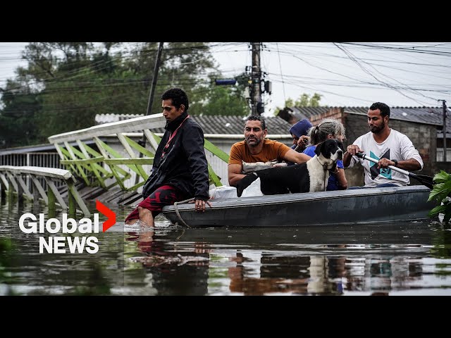⁣Brazil floods: At least 78 dead, more than 115,000 displaced