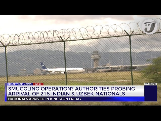 ⁣Smuggling Operation? Authorities Probing Arrival of 218 Indian & Uzbbek Nationals | TVJ News
