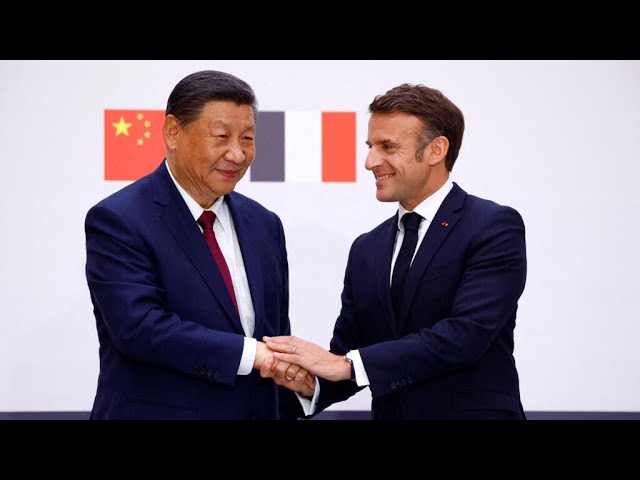 ⁣ماكرون يرحب بالتزام الصين "بالامتناع عن بيع أسلحة" لروسيا • فرانس 24 / FRANCE 24