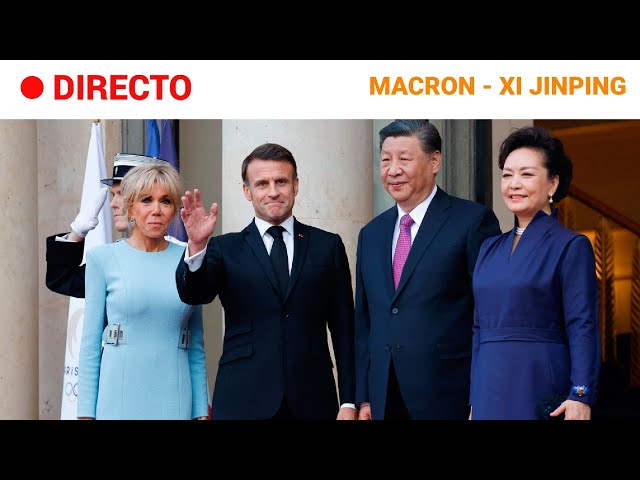 ⁣FRANCIA-CHINA: CENA de GALA en HONOR a la VISITA OFICIAL de XI JINPING | RTVE Noticias