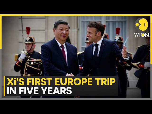 ⁣China's Xi Jinping in France: Macron, EU Chief urge China to press Russia over Ukraine | WION N
