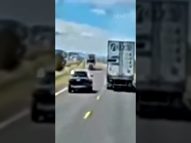 ⁣Police share video of reckless pass on Oregon highway