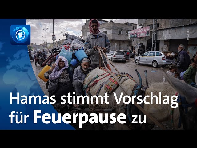 Hamas stimmt Vorschlag für Feuerpause zu