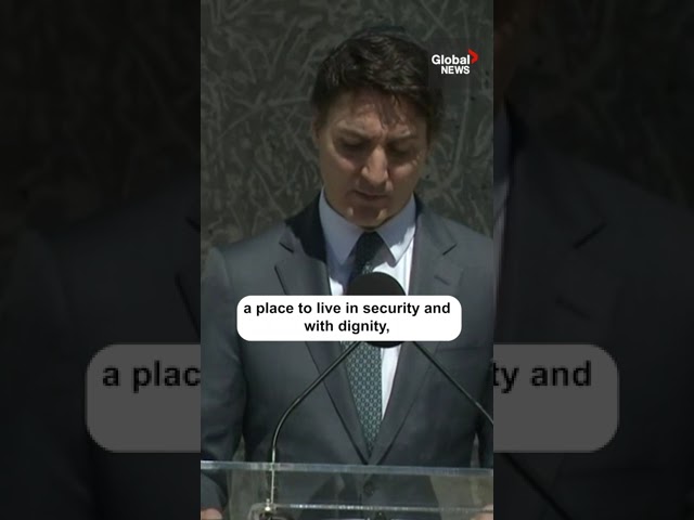 ⁣"Zionism is not a dirty word": Trudeau remarks at Holocaust remembrance event