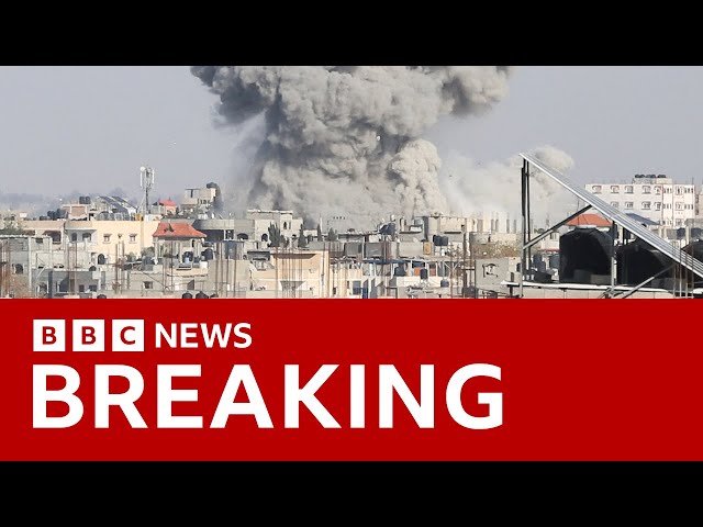 ⁣Hamas accepts terms of Gaza ceasefire deal as Israel readies Rafah operation | BBC News