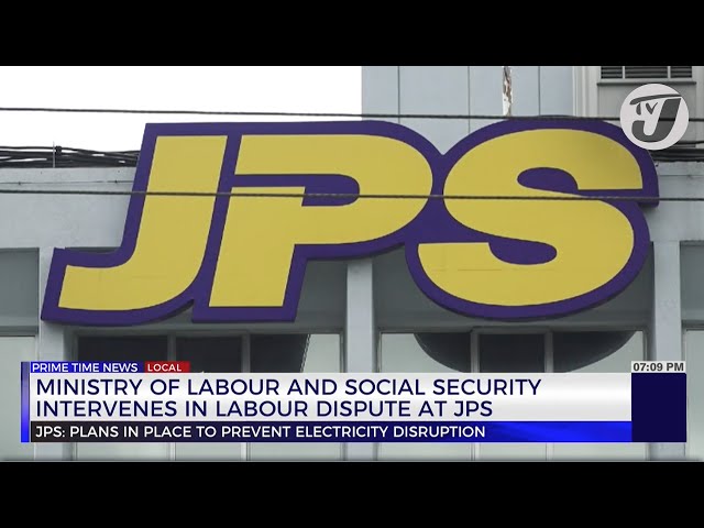 ⁣Ministry of Labour and Social Security Intervenes in Labour Dispute at JPS | TVJ News