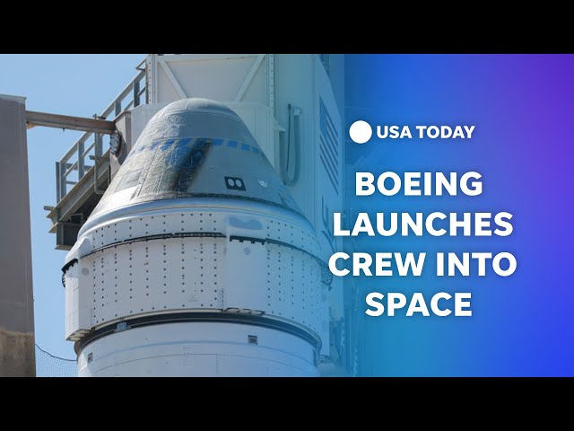 ⁣Watch live: Boeing launches NASA astronauts into space on Starliner space capsule