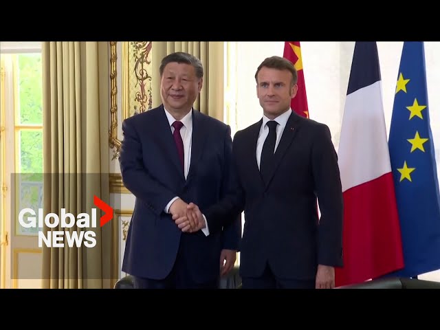 ⁣China's Xi Jinping calls for a "global truce" during Paris Olympic games