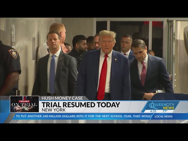 ⁣The Latest | 12th day of Donald Trump’s hush money trial adjourns early