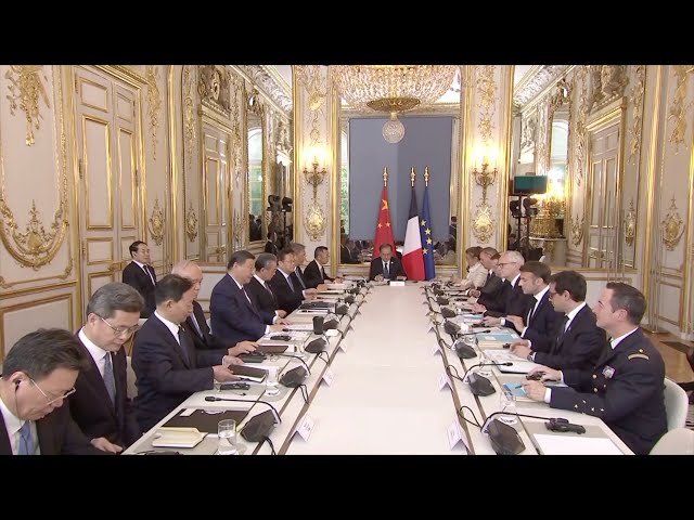⁣Xi: China, France should uphold independence, fend off 'new Cold War'