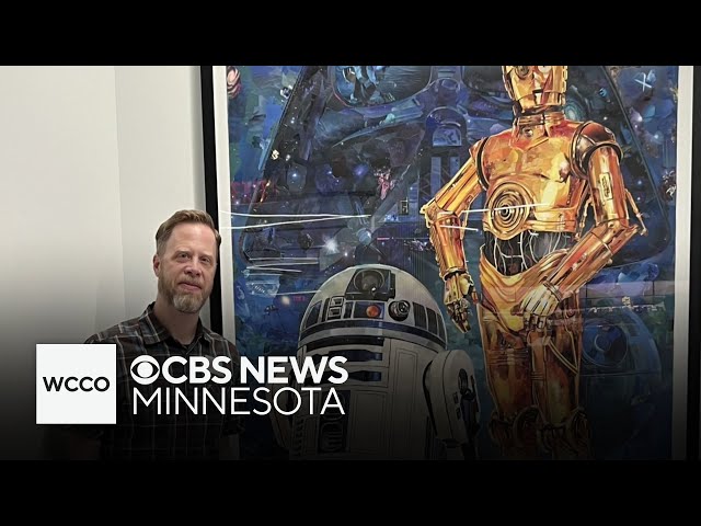⁣Minneapolis artist tapped to create Star Wars collage