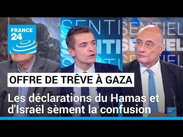 ⁣Gaza : crainte d'offensive, espoirs de trêve et confusion • FRANCE 24