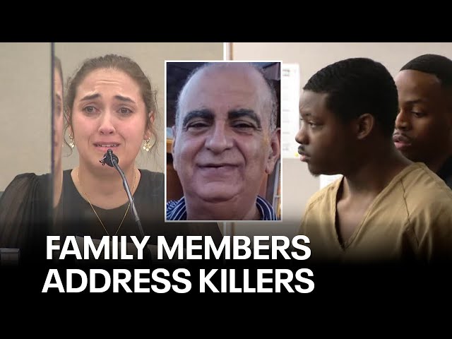 ⁣Family of man killed outside Dallas Costco address killers in court