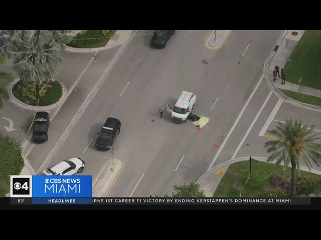 Fatal motorcycle crash under investigation in NW Miami-Dade