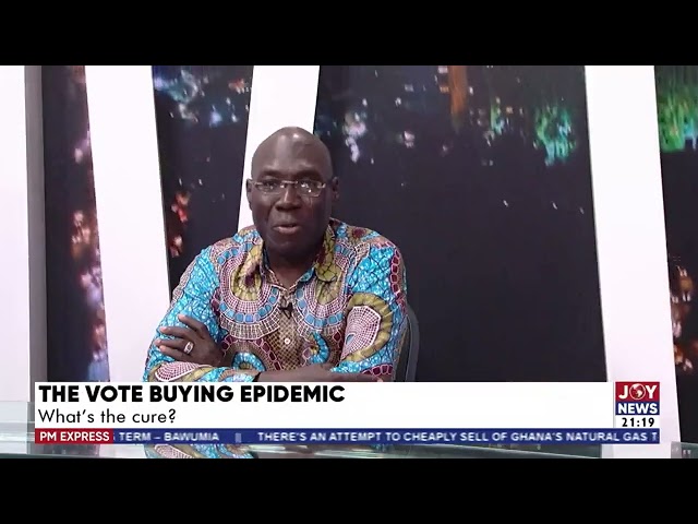 ⁣The vote buying epidemic: Money laundering is very rife in our politics. - Inusah Fuseini
