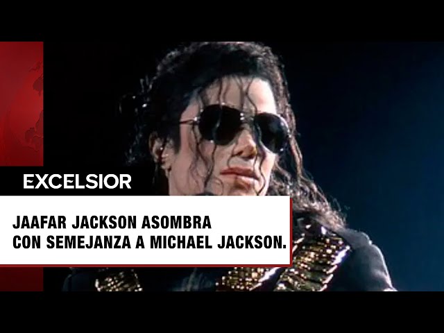 ⁣Jaafar Jackson sorprende con el parecido a Michael Jackson en primeras fotos de película