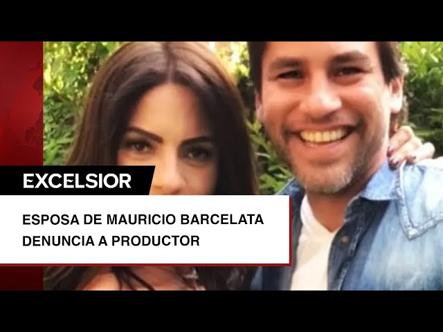 ⁣Esposa de Mauricio Barcelata denuncia abuso sexual de un productor; conductor habla del caso