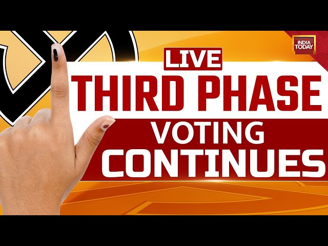 ⁣Lok Sabha Election 2024 Phase 3 Voting LIVE | Election Phase 3 Voting | Lok Sabha Election 2024