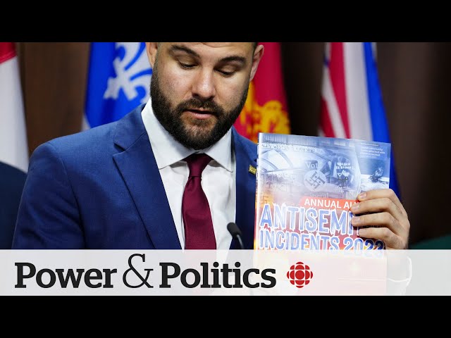 ⁣No ‘end in sight’ for antisemitic incidents, says B’nai Brith Canada | Power & Politics