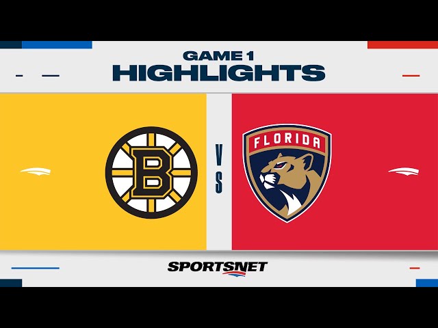 ⁣NHL Game 1 Highlights | Bruins vs. Panthers - May 6, 2024