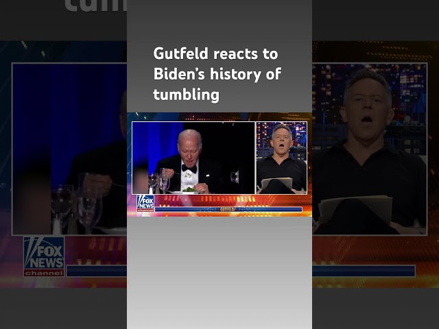 ⁣Gutfeld: Biden is too old to eat dinner #shorts