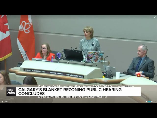 ⁣Calgary's blanket rezoning public hearing concludes