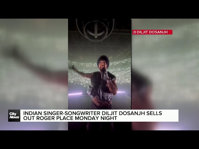 ⁣Punjabi superstar Diljit Dosanjh sells out Rogers Place