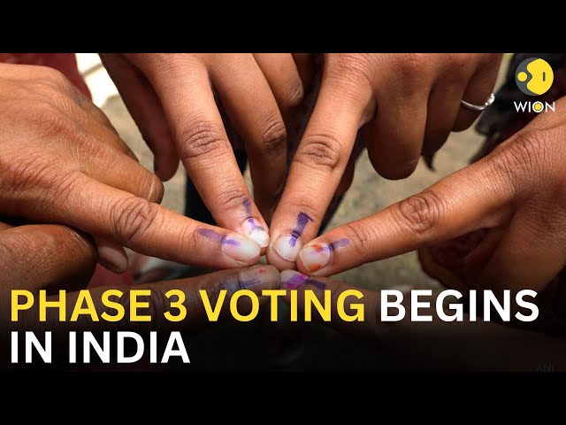 ⁣Lok Sabha election 2024 voting LIVE: Polling begins in 25 seats for 3rd phase of Lok Sabha election