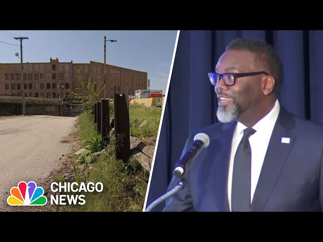 ⁣Chicago mayor wants to MOVE MIGRANTS from downtown shelter to South Side