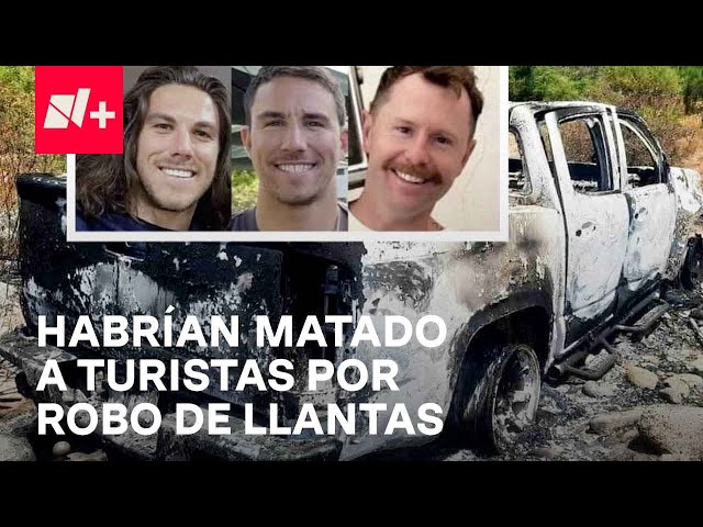 ⁣Turistas asesinados en Baja California: Fiscalía informa que los habrían matado para