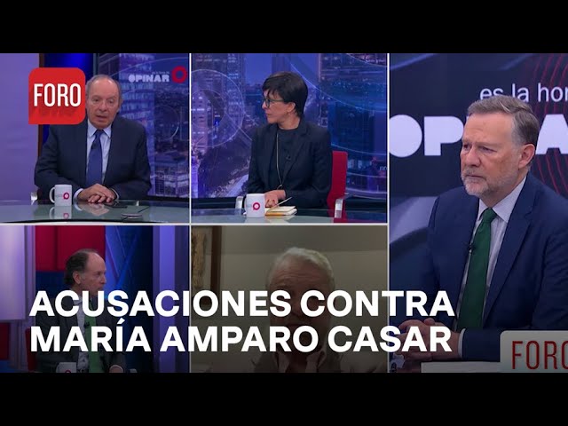 ⁣Acusaciones contra María Amparo Casar, de Mexicanos Contra la Corrupción - Es la Hora de Opinar