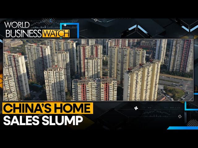 ⁣China's home sales plummet 47% during may day holiday | World Business Watch