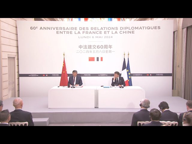 ⁣الصين مستعدة للعمل مع فرنسا ودول أخرى في العالم لخلق مستقبل أفضل