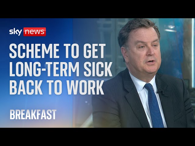 ⁣Conservative's plan to 'break cycle of sickness and unemployment'