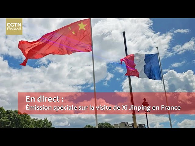 ⁣En direct : Émission spéciale sur la visite de Xi Jinping en France
