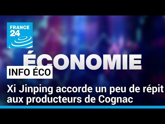 ⁣Xi Jinping accorde un peu de répit aux producteurs de Cognac • FRANCE 24