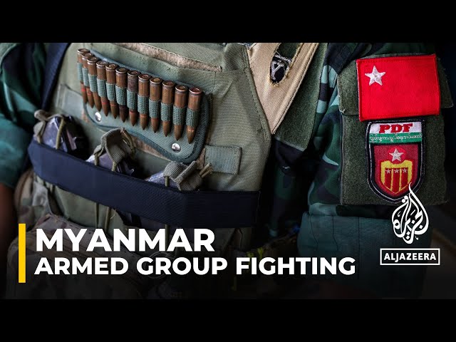 ⁣Myanmar armed conflict: Thousands join armed groups fighting junta