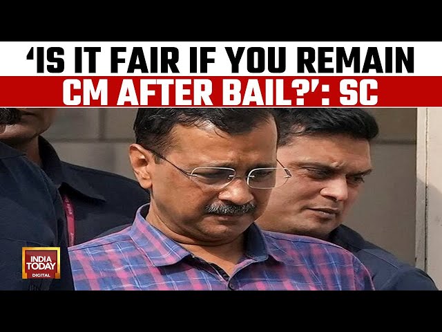 ⁣'Kejriwal Can't Work As CM After Interim Bail': Supreme Court's Big Hearing On K