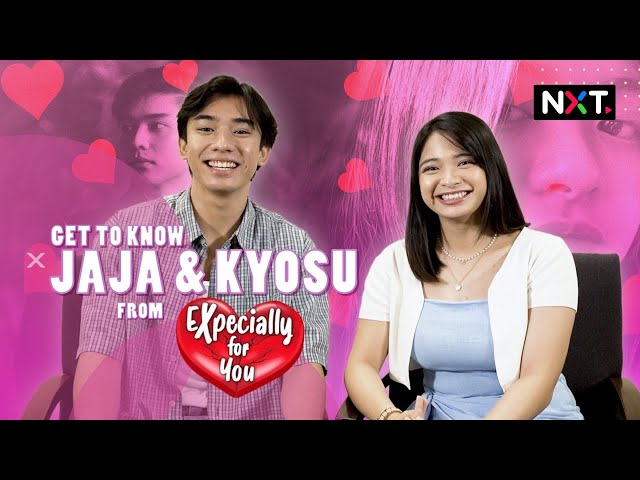 ⁣Get to know trending couple Jaja and Kyosu from "EXpecially For You" | NXT