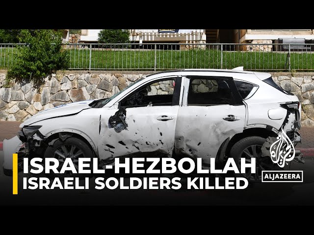 ⁣Two Israeli soldiers killed: Hezbollah drone strikes near town of Metula