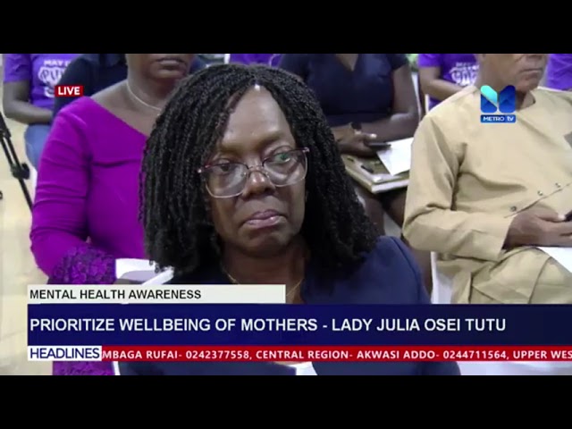 ⁣Prioritize well being of mothers---- Lady Julia Osei-Tutu